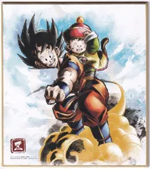 BANDAI ドラゴンボール色紙ART RAGING/2604268 孫悟空&孫悟飯 13
