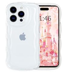 【在庫処分】スマホケース 透明 人気 TPU 韓国 カバー おしゃれ かわいい ケース 波状フレーム ケース 薄型 Max 軽量 Max 耐衝撃 いphone16Pro ワイヤレス充電対応 クリア 対応 対応 iPhone16プロマックス 可愛い ケース Pr