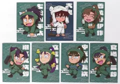 【中古】キャラカード 全7種セット トレーディングミニキャラミニブロマイド 「忍たま乱太郎×歌舞伎×極楽湯・RAKU SPA かぶく忍術学園 極楽温泉の段」