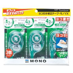 MONO 修正テープ つめ替え用カートリッジ YR4 3個パック×10 - メルカリ
