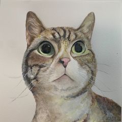 ネコノエ3 アクリル画 ネコノエ3 アクリル画