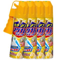 アースジェット ハチアブマグナムジェット 蜂駆除スプレー [550mL]【×4個】