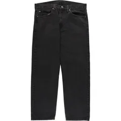 古着 リーバイス Levi's 505 ブラックデニム テーパードデニムパンツ メンズw36相当/eaa537442