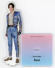 【中古】アクリルスタンド・アクリルパネル [台紙付き] ラウール(Snow Man) アクリルスタンド 「Johnnys’ アクスタ Fest」