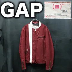 00s OLD GAP スタンダードカラー レザー ライダース ジャケット 90年代〜 OLD GAP オールドギャップ スタンドカラー シングル