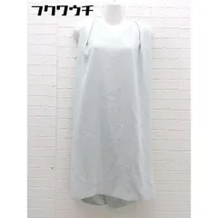 ◇ STUDIOUS ステュディオス ノースリーブ 膝下丈 ワンピース サイズ1 ブルー レディース 【中古】 【1002802388569】のサムネイル