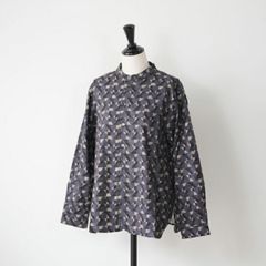 レディース UNITEDTOKYOメラニーラメジャガードシャツ パフスリーブ
