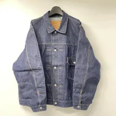 【中古】LEVI'S JOURNAL STANDARD別注 1st TYPE1 デニムトラッカージャケット サイズXXL インディゴ Tバック 005SZ-0000 リーバイス ジャーナル スタンダード[17]