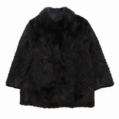 【美品】毛並艶やか　ブラックミンクコート　毛皮　リアルファー　11 楽天市場】【40%offクーポン】ミンク コート シェアード加工 スワカラ