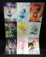 2016年 セーラームーン展 クリアファイル 6枚セット 美少女戦士セーラームーン展 会場限定ミュージアムグッズ：美