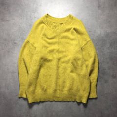 マリアプラス フォックス カシミヤ シャギー モックネックプルオーバー