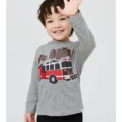 ギャップ GAP KIDS 消防車 Tシャツ ロンT サイズ80のサムネイル