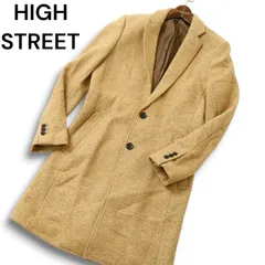 HIGH STREET ハイストリート 秋冬 ウール★ チェスター コート Sz.M メンズ