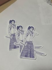 BLEACH 朽木白哉 ステッカー 3枚
