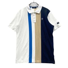 17600円☆マンシングウェア 半袖ポロシャツ ボーダー L 新品タグ付き