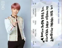 【中古】コレクションカード(男性) 13：SEVENTEEN/DINO(ディノ)/「2018 SEVENTEEN CONCERT‘IDEAL CUT THE FINAL SCENE’IN SEOUL」トレーディングカード