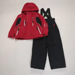ジュニア スキーウェア セットアップ レッド 130cmのサムネイル