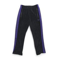 NEEDLESS ニードルス NARROW TRACK PANT C/PE VELOUR ベロア トラックパンツ