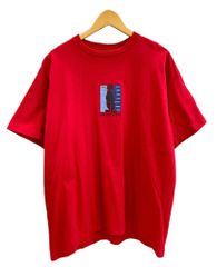 ステューシー STUSSY 紺タグ USA製 シャドーマン 半袖カットソー 赤 XXL Tシャツ レッド 3Lサイズ 101MT-3900