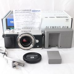☆良品・ショット数5154☆ OLYMPUS ミラーレス一眼 PEN E-P5 ボディ シルバー E-P5 BODY SLV オリンパス #3783