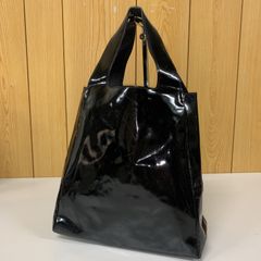 61 PRADA プラダ ハンドバッグ エナメル ブラック