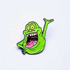 무료 배송! 핀즈 PINS 핀 배지 [Ghostbusters (고스트 버스터즈)] 슬라이머 〚 아메리칸 잡화 아메토이 〛