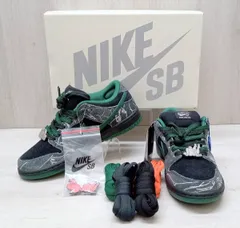 There Skateboards × Nike SB/ゼアスケートボート×ナイキエスビー/スニーカー/Dunk Low Pro/HF7743-001/グリーン×ブラック/25cm