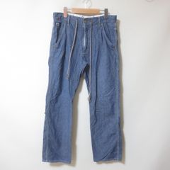 C785　EDWIN　エドウィン　ブルー　デニム　パンツ　M　711RS　ロールアップ