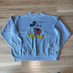 XLサイズ 90s Disney velva sheen sweat
