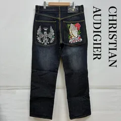 ✨美品✨　希少　CHRISTIAN AUDIGIER デニム　刺繍　パンサー 2025年最新】CHRISTIAN AUDIGIER デニムの人気