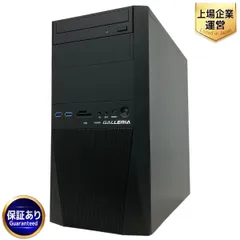 Thirdwave GALLERIA デスクトップ パソコン i5-7500 8GB SSD 250GB HDD 1TB GTX 1060 3GB win11 中古 M9787396のサムネイル
