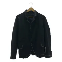 BLACK COMME des GARCONS AD2017 ポリ縮ジャケット BLACK COMME des GARCONS ポリ縮ジャケットM