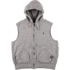 古着 ラルフローレン Ralph Lauren POLO RALPH LAUREN フード付き 中綿ベスト メンズXL相当/eaa577993