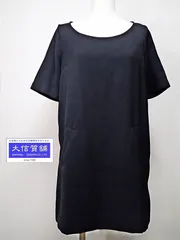 MISS JUNE PARIS ミス ジューン パリス レディース トップス 半そで ミニワンピース サイズ1 ポリエステル ブラック 中古A+ 【送料無料】 管理番号: A-6391