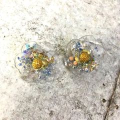 ハンドメイドイヤリング574