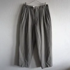 GIORGIO ARMANI ジョルジオアルマーニ　グレー パンツ　スラックス 楽天市場】GIORGIO ARMANI ジョルジオアルマーニ スラックス