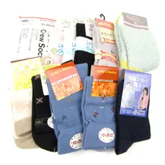靴下 11点セット 未使用 22-25cm クルーソックスなど まとめて 大量 レディース