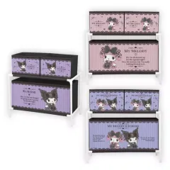 新品⭐︎真夜中のメロクロ❤︎3ボックス付き収納ケース2 ブランケット　リュック 新品⭐︎真夜中のメロクロ❤︎3ボックス付き収納ケース2