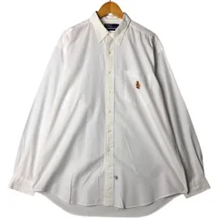 古着 ラルフローレン Ralph Lauren POLO by Ralph Lauren 長袖 コットンシャツ メンズXL相当/eaa567951