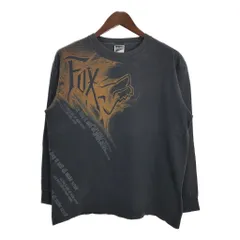 ビンテージ 未使用 FOX RACING モトクロス シャツ 長袖 Tシャツ Y2K FOX RACING モトクロス レーシングシャツ 長袖 Tシャツ ロン