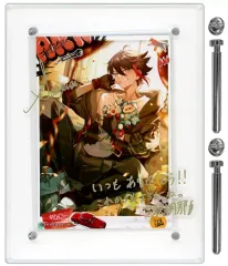 【中古】雑貨 [単品] 三枝明那 ブロマイド付きアクリルフォトフレーム(複製直筆サイン・メッセージ入り) 「バーチャルYouTuber にじさんじ 三枝明那 誕生日2022」