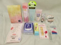  未使用 コスメ アクアマリン ポリパリ 他 ウォーターアンブレラティント クレンジング 専身タオル サニタリーショーツ 等 11点