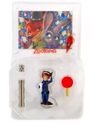 【中古】フォトフレーム・アルバム ニック フィギュア付きカードスタンド ウインクVer. 「一番くじ ズートピア」 ラストワン賞