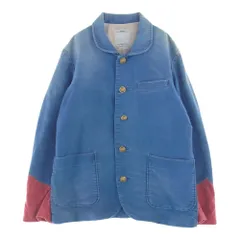 VISVIM ビズビム ジャケット 13AW FIL限定 POTOMAC JACKET ポトマック ジャケット DMGD MOLESKIN ヴィンテージ加工 ブルー系 3【中古】のサムネイル
