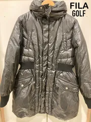 FILA GOLF ロングダウンジャケット　L 黒