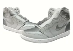 ナイキ NIKE 20年製 AIR JORDAN 1 RETRO HIGH OG CO.JP METALLIC SILVER エア ジョーダン レトロ ハイ メタリック シルバー 灰色 メンズ靴 スニーカー グレー 28.5cm 104-shoes521