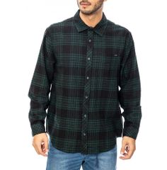 【SALE】2024秋冬 新品【BILLABONG/ビラボン】COASTLINE FLANNEL 長袖シャツ BLK メンズ BE012110