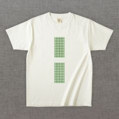 和柄Tシャツ　網代 -彩・角-