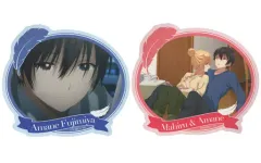 【中古】シール・ステッカー 07.藤宮周＆椎名真昼 ステッカーセット(2枚セット) 「DMMスクラッチ!×ハピチャンクジ お隣の天使様にいつの間にか駄目人間にされていた件」 D-7賞