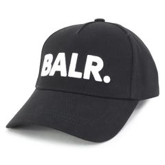【BALR. / ボーラー】メンズ キャップ (B6110.1063 JET BLACK) 帽子 GAME DAY COTTON CAP 25SS [新品]